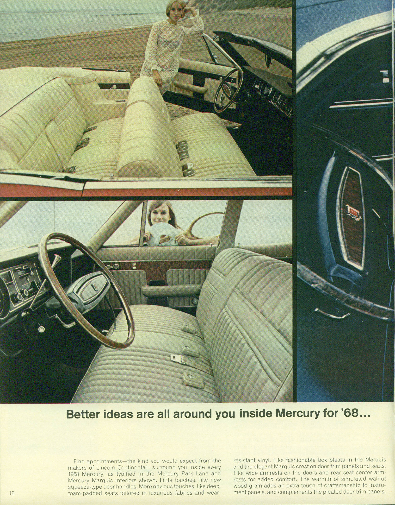 1968 Mercury Brochure Page 56